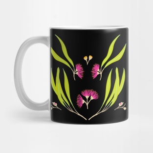 Bright eucalyptus blossoms and gum leaves Mug